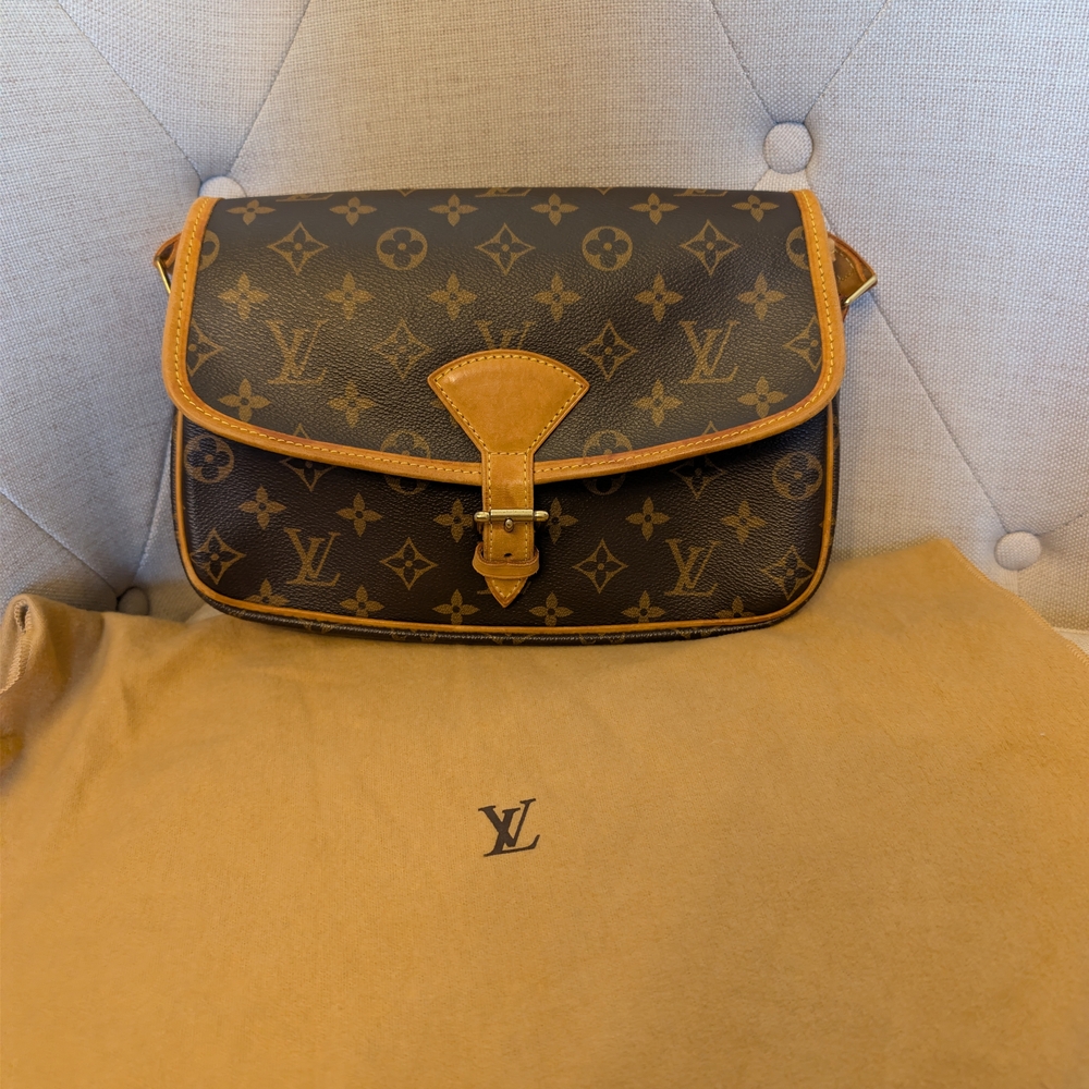 Louis Vuitton Brown Monogram Shoulder Bag